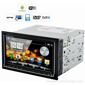 Android 4.0 and Windows CE 6.0 Dual Boot 2 DIN Car DVD Player with GPS, WiFi and 3G Internet Access (JH_CDP_110)